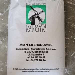 Mąka pszenna Ciechanowiecka typ 500 25 kg